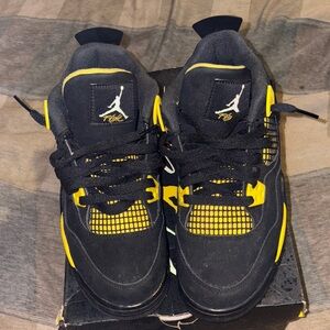 Jordan Kids Sneakers Black Yellow